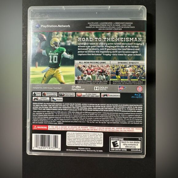 NCAA Football 13 PS3 PlayStation 3 2012 - Picture 3 of 3